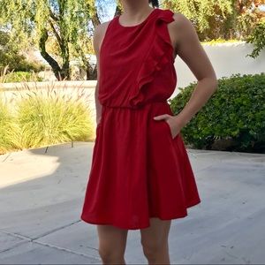 Red BCBGeneration Cocktail Dress